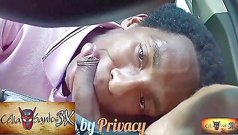 Ebony amateur with a nice face gets a big black dick