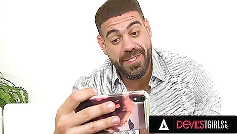 Brunette milf with tattooed ass gets her cunt fucked deep